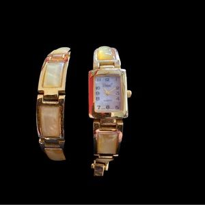 Vintage Vivani Quartz Watch / Bracelet Set